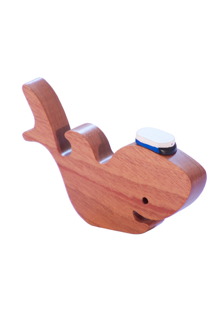 Hannibal the Wooden Student Shark - Red cap - Design by Witt - 1